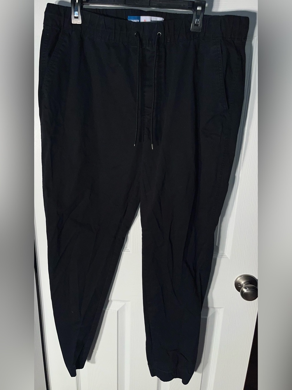 Old Navy Built-In Flex Modern Jogger Cargo Pants Men’s Size XL Tall Black
